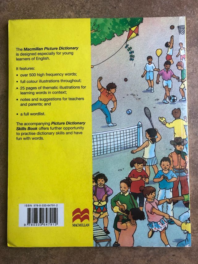 Libro texto Picture Dictionary Primaria.