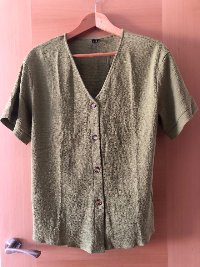 Blusa verde Pistacho