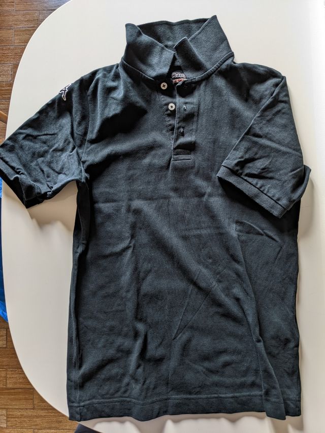Polo Kappa Nera taglia extra small