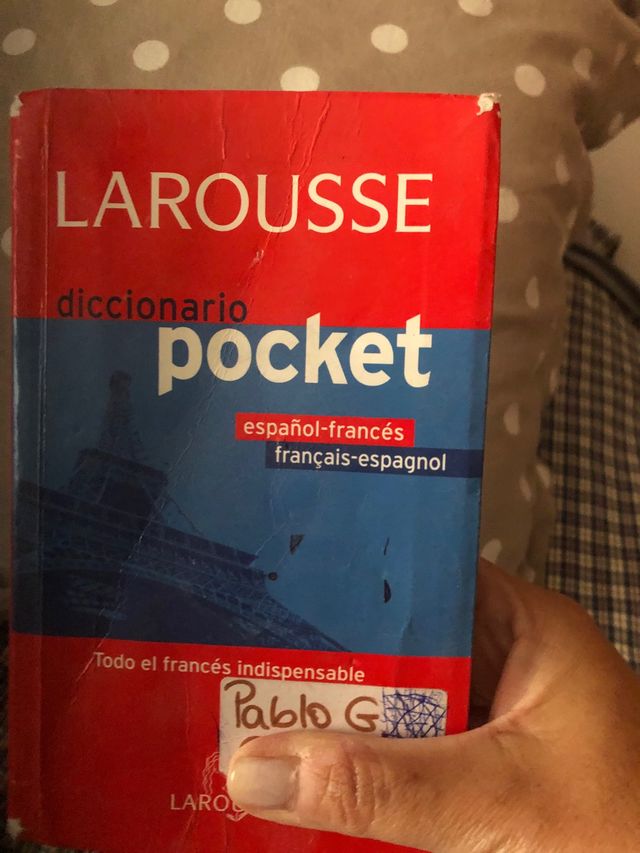 Diccionario pocket larousse francés 