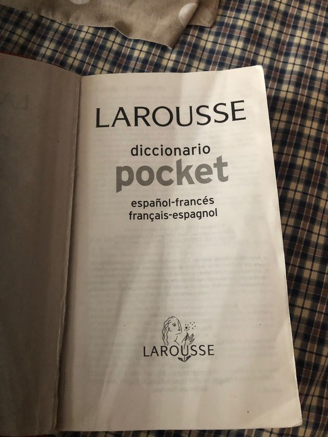 Diccionario pocket larousse francés 