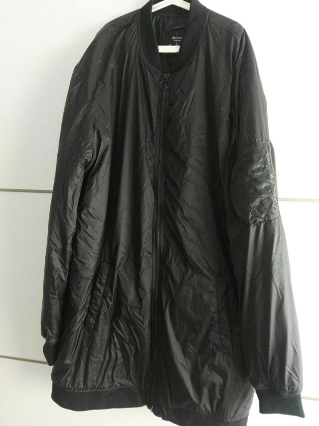 cazadora bomber larga