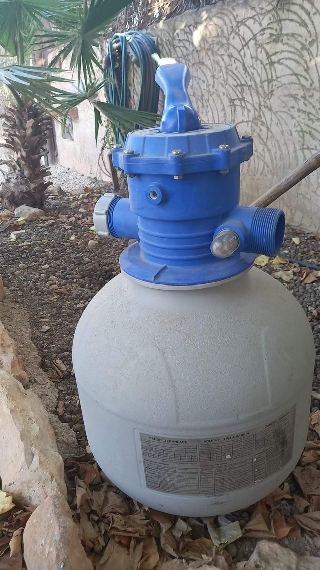Filtro piscina.