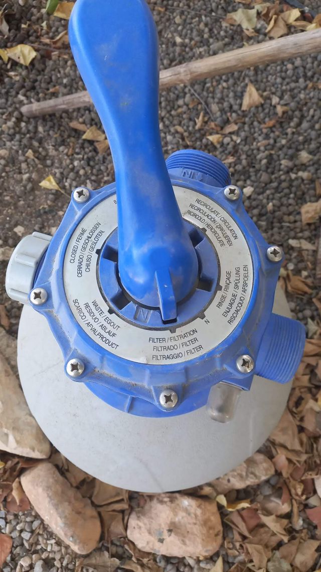 Filtro piscina.