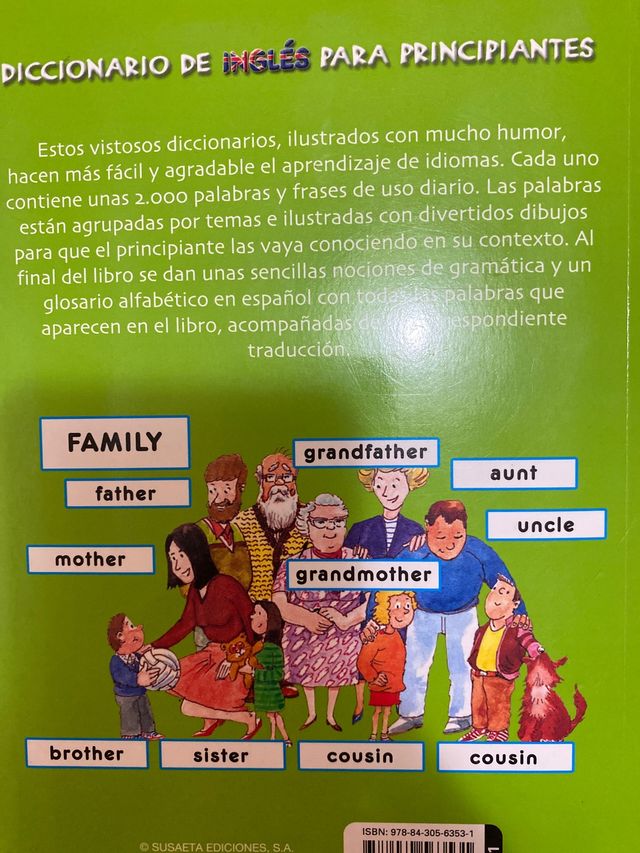 Diccionario de inglés para principiantes 