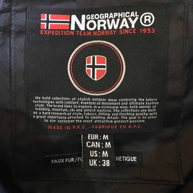 Parka Norway Geographical