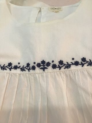 Camisa blancas con bordados 15-16