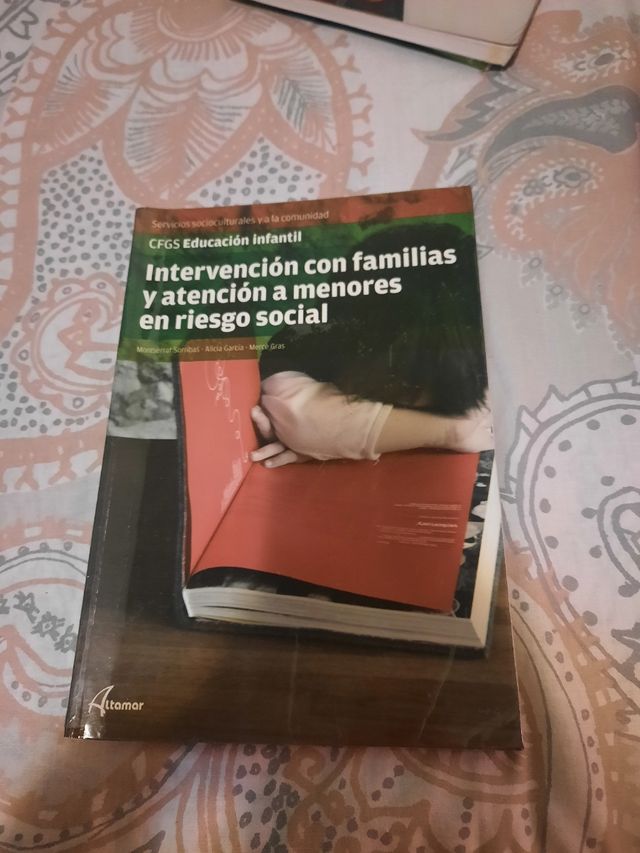 libro de intervención con familias