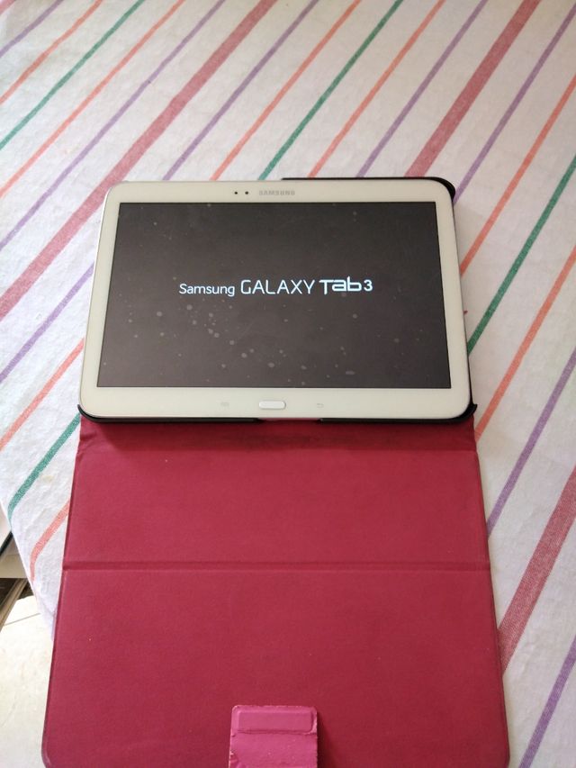 tablet tab  3 10.1 samsung con tv