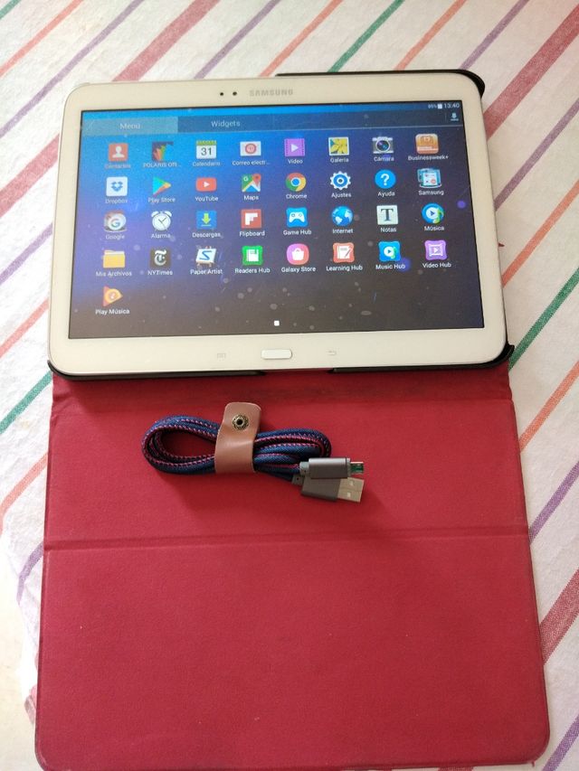 tablet tab  3 10.1 samsung con tv