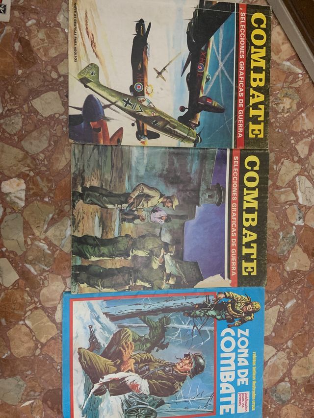Tebeos Combate y Zona de Combate 