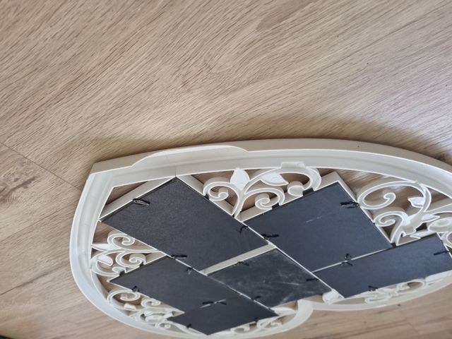 Marco forma corazón 6 fotos