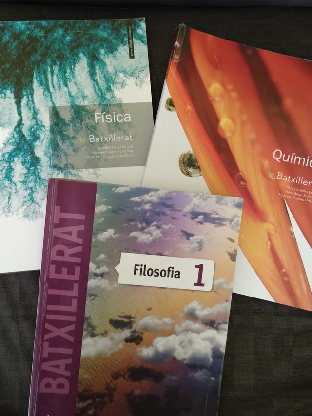 PACK LLIBRES 1r DE BATXILLERAT