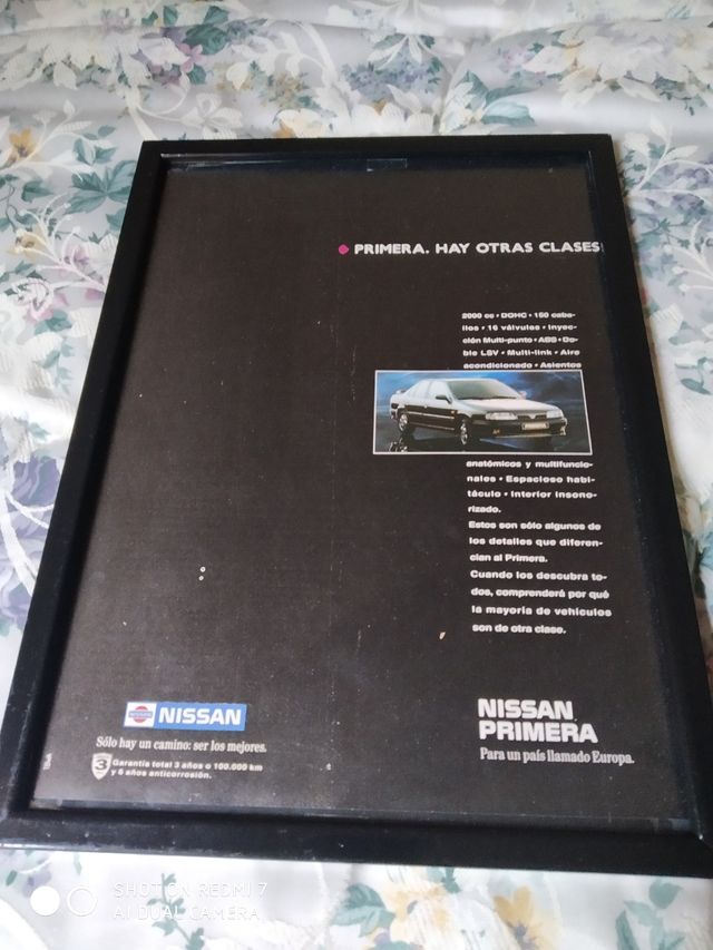 Nissan primera  cuadros
