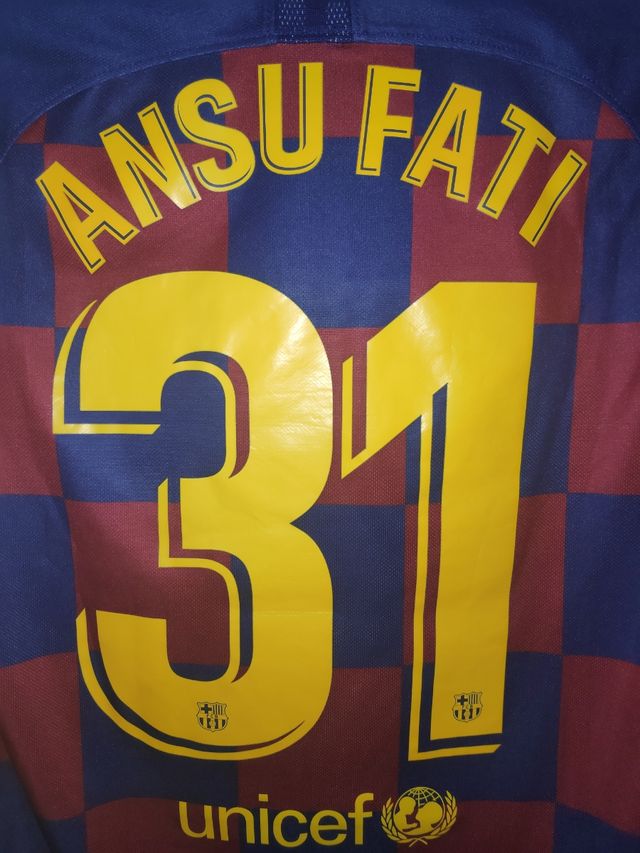 Camiseta Barça Ansu Fati
