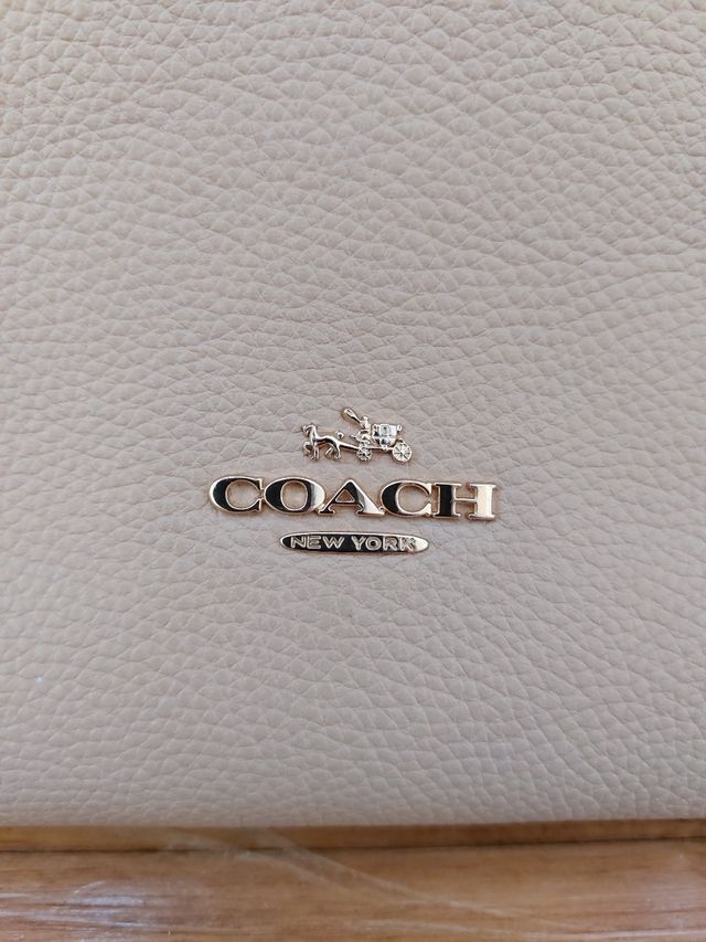 Bolso Coach beige
