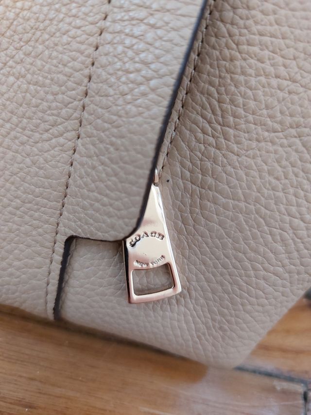 Bolso Coach beige