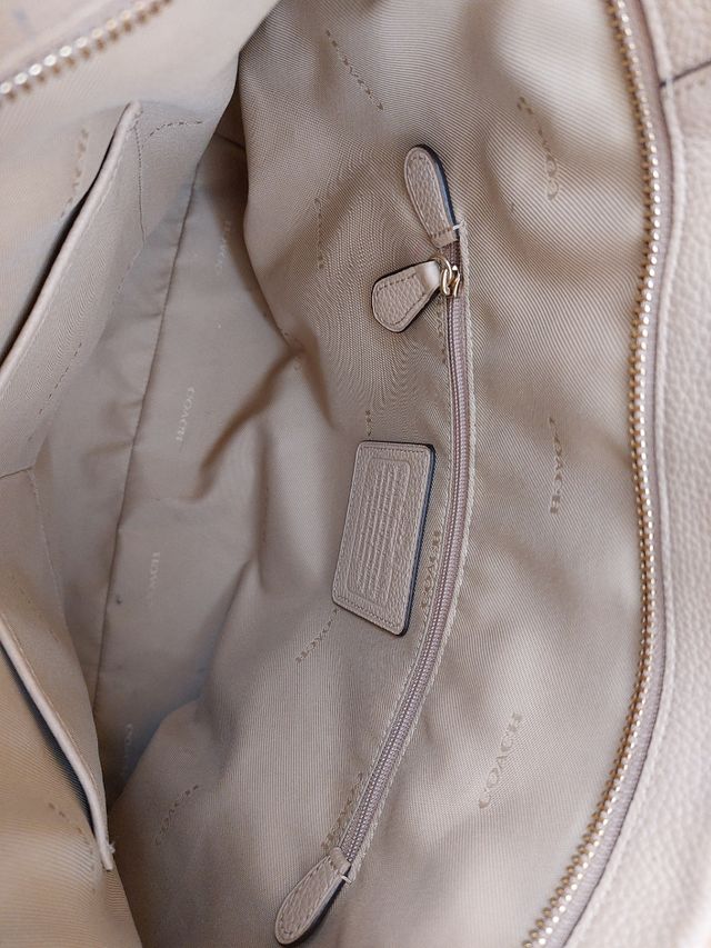 Bolso Coach beige