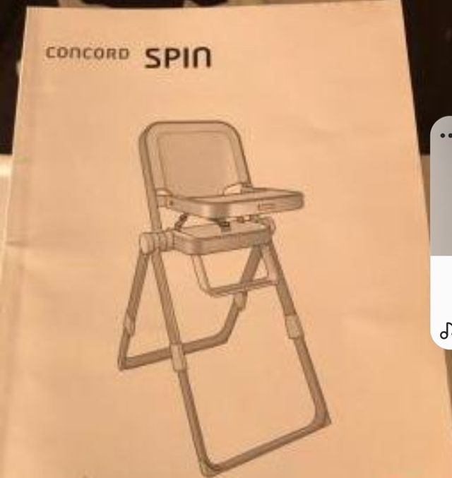 Trona amarilla aluminio spin concord