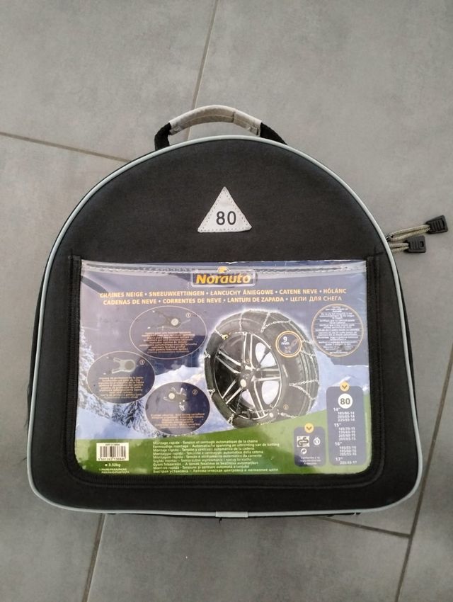 Vendesi catene Norauto gruppo 80 - 9 mm, mai usate