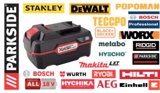 Adaptador De Batería Para Herramientas Bosch 18V - Convierte Baterías BAT609/610/618/619 A Sistema AL1810/1830