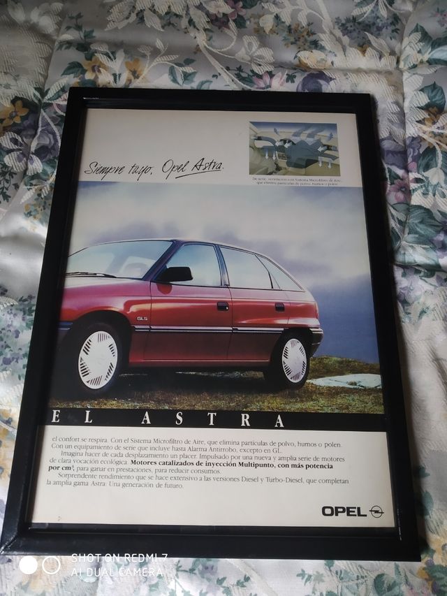 opel astra cuadros