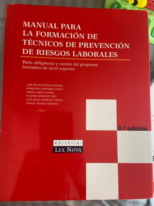 Manual formación técnicos PRL