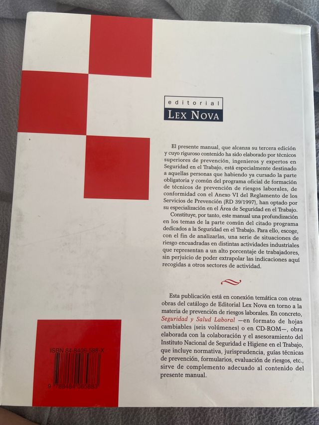 Seguridad en el trabajo.