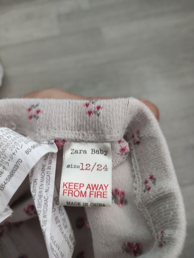 leotardos Zara 12/24 meses