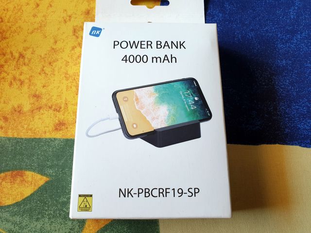 Batería Power Bank NK-PBCRF19-SP de 4.000 mAh