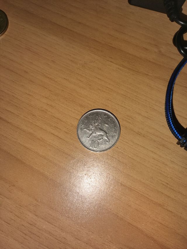 10 pence inglesi anno 1979