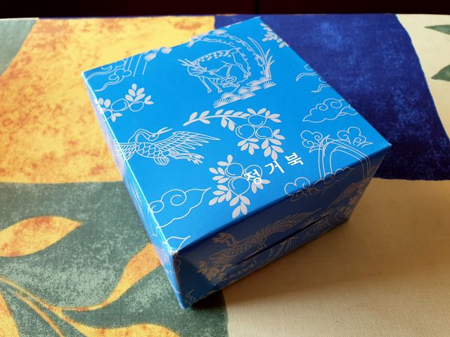 Joyero artesano coreano de madreperla