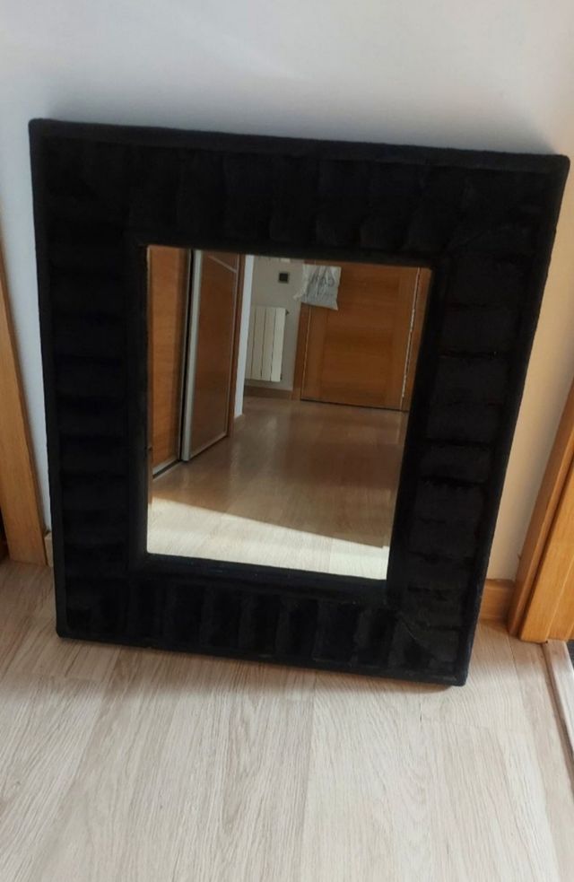 Espejo pared tercipelo