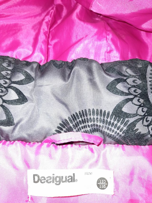 Abrigo niña 5/6 años Desigual