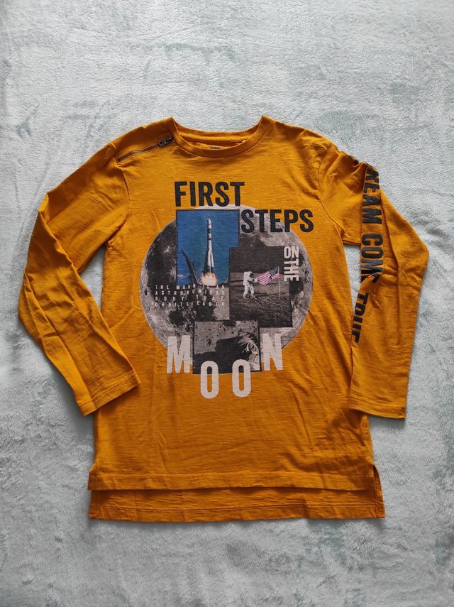 Camiseta manga larga, talla 12, marca Orchestra