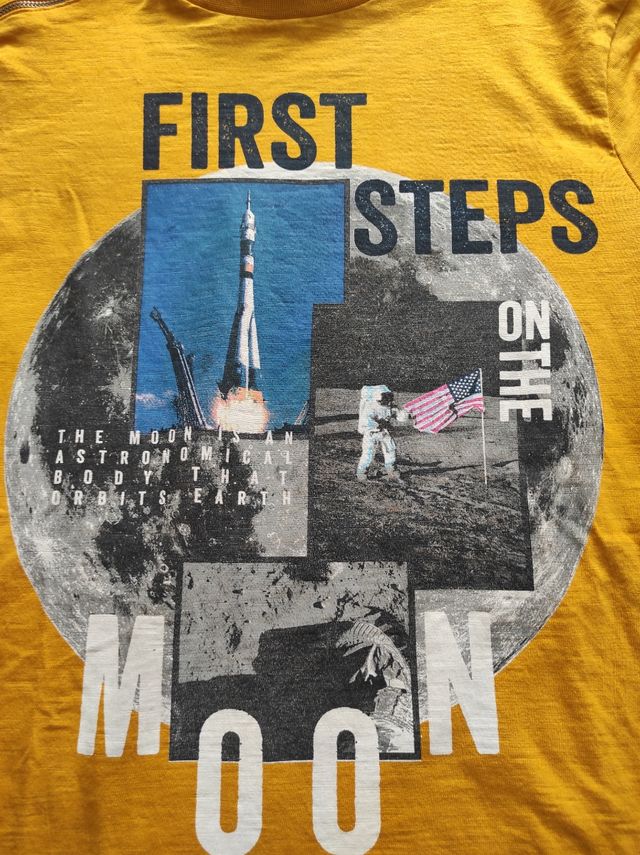 Camiseta manga larga, talla 12, marca Orchestra