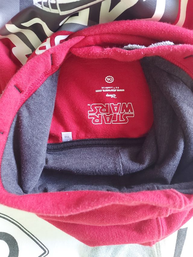 sudadera 116 de star wars