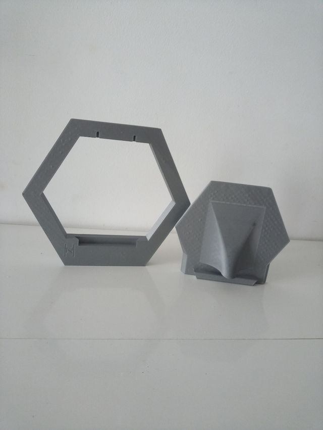 Estantería exagonal, ajustarlas a tus medidas