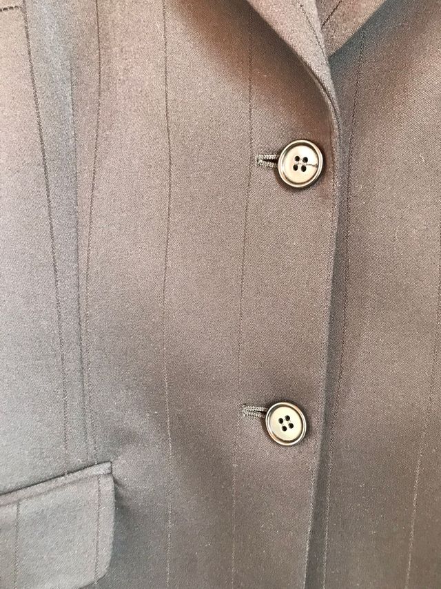 Chaqueta traje negro talla 40