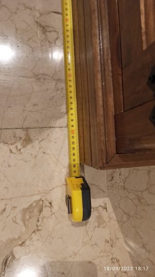 Mueble escalera para entrada, estilo mejicano