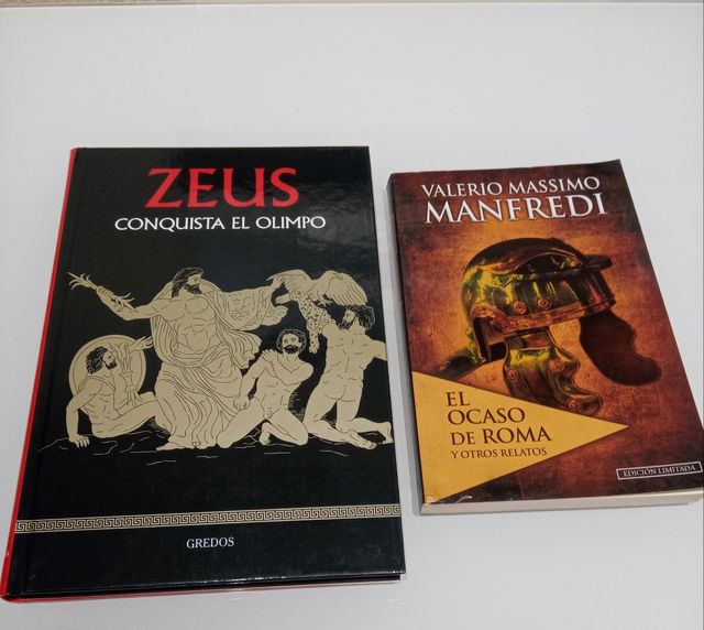 libro Zeus La conquista del Olimpo