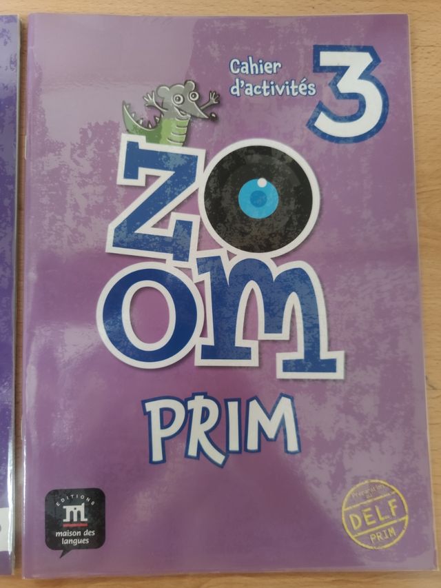LIBROS FRANCÉS ZOOM 3 PRIMARIA. ISBN:9788416657254