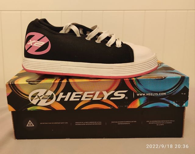 Heelys zapatillas con ruedas. Talla 35.