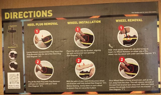 Heelys zapatillas con ruedas. Talla 35.