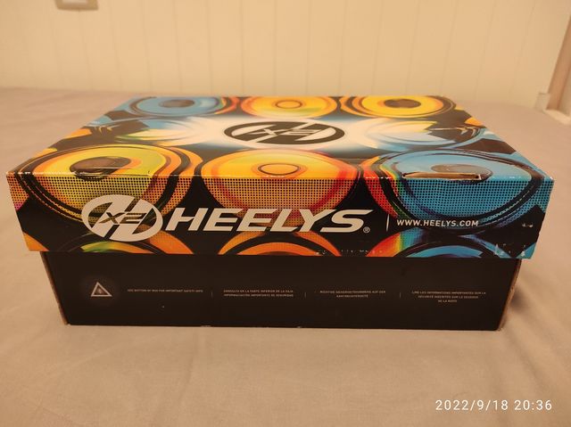 Heelys zapatillas con ruedas. Talla 35.