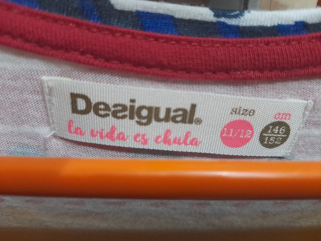 Jersey desigual niña manga corta