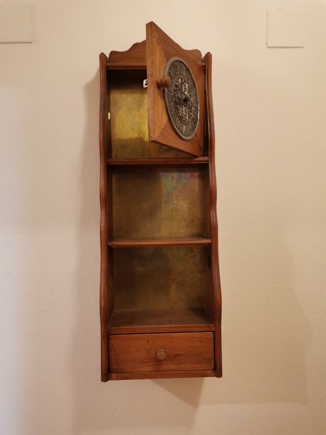 relógio de parede rústico/vintage