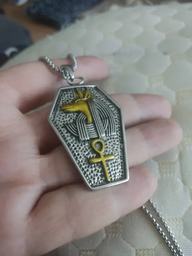 COLGANTE EGIPCIO DIOSA ANUBIS