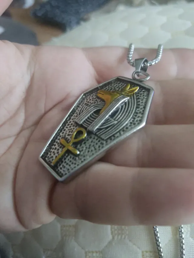 COLGANTE EGIPCIO DIOSA ANUBIS