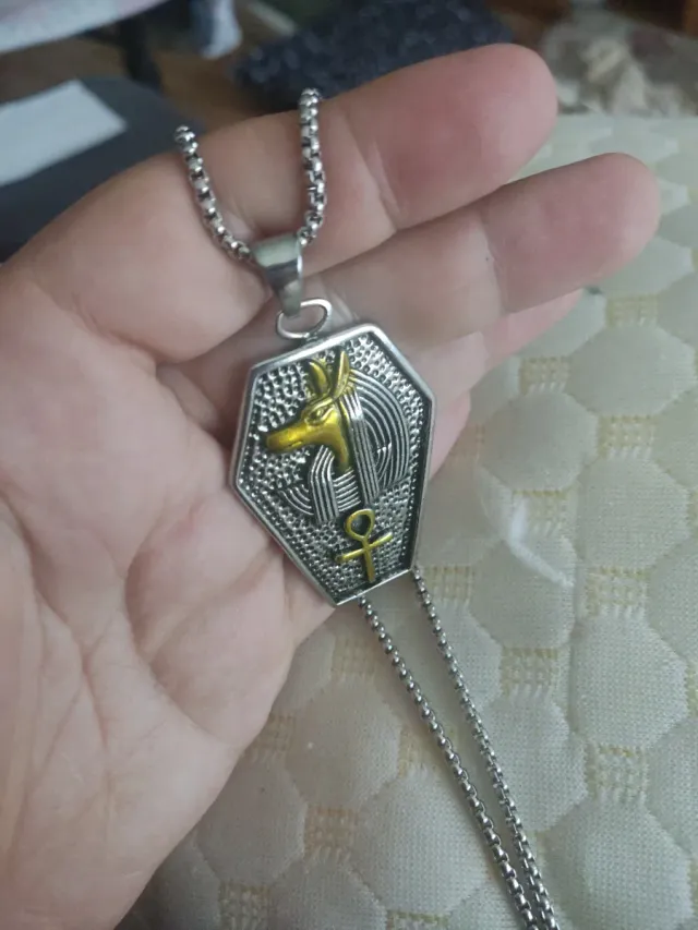 COLGANTE EGIPCIO DIOSA ANUBIS